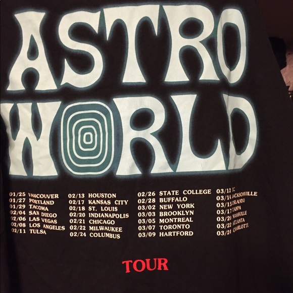 Astroworld merch tour - Picture 3 of 3